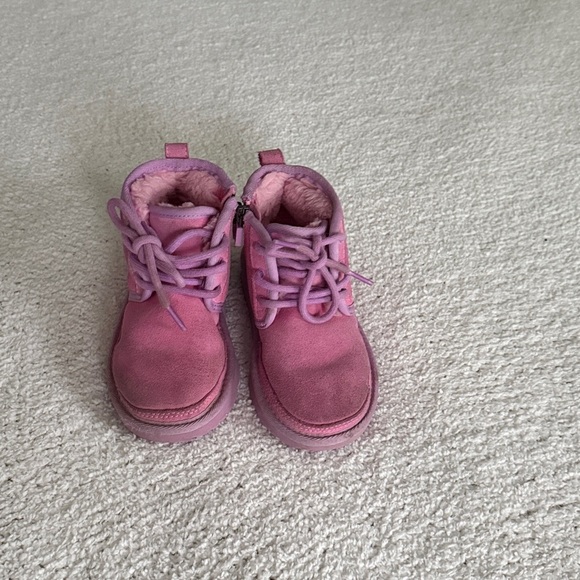 Ugg X Sesame Street Abby Neumel  Pink Toddler Girl Boots with Cartoon Design 10T - Picture 11 of 14